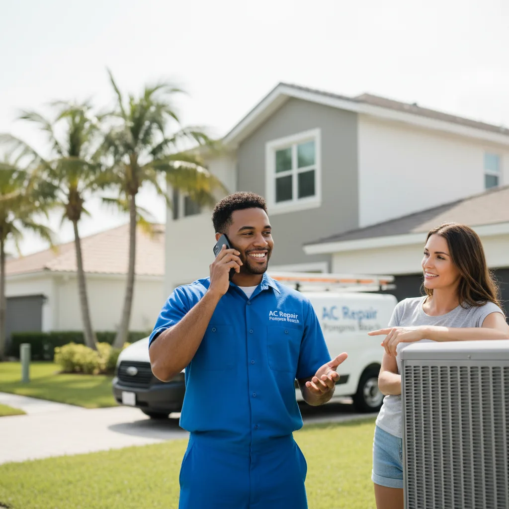 AC Repair Pompano Beach customer support in Sunny Isles Beach
